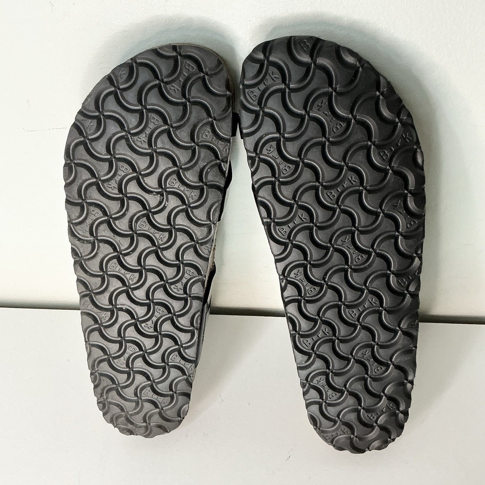 Birkenstock Mayari Black Patent Sz 42 Narrow Fit Leather New With Box - Picture 6 of 8